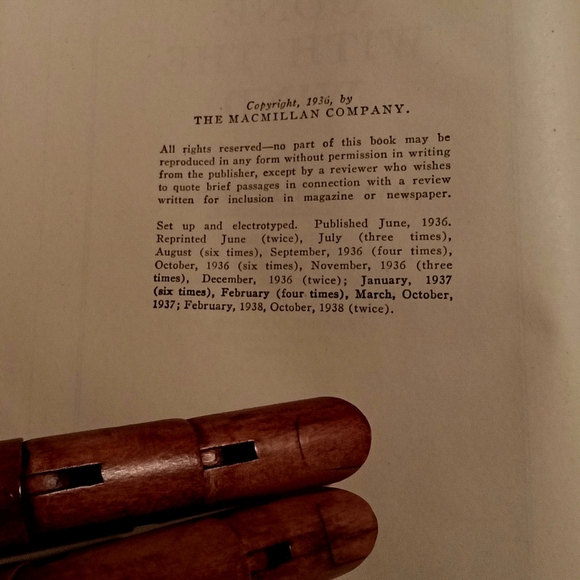 MARGARET MITCHELL "GONE WITH THE WIND" - Picture 4 of 5